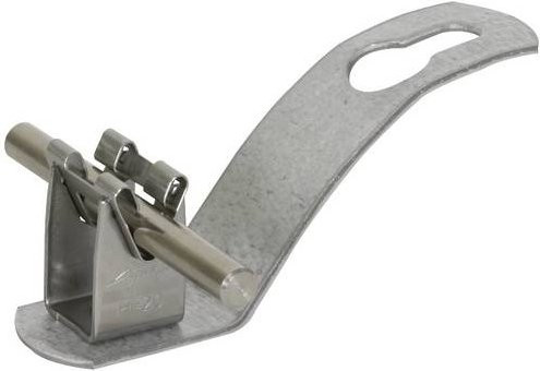 DEHN Dachleitungshalter DLH DQ 8 WPRO5 V2A in Silber - Bild 1