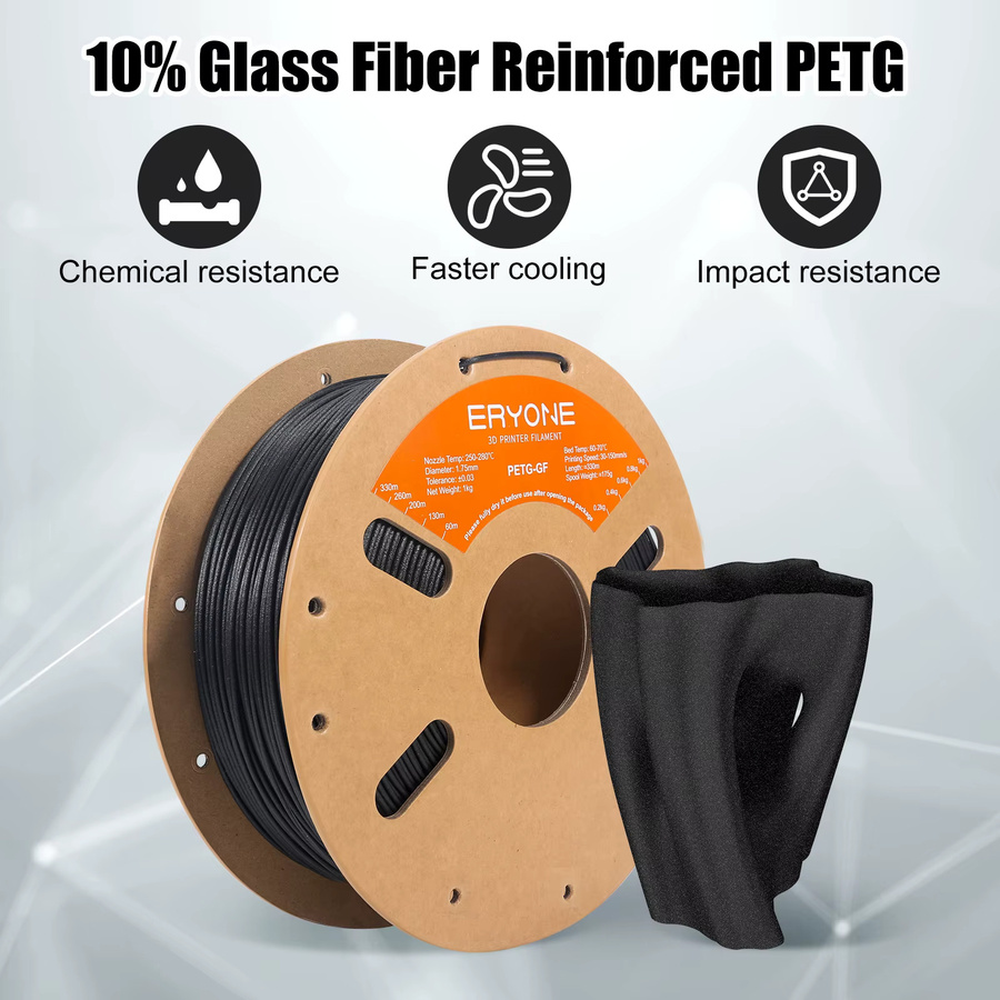 ERYONE PETG Glasfaser-Filament 1,75mm, 5kg Spule - Bild 2
