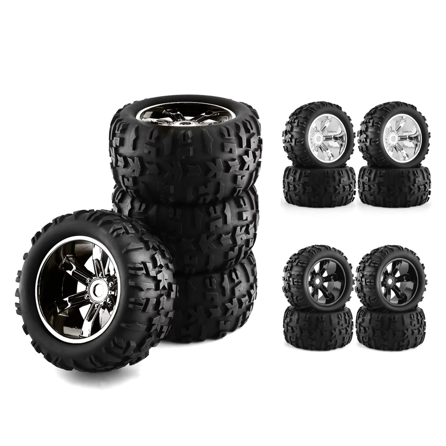 4er-Set Buggy Reifen, 156mm, 17mm Hex, für Monster Truck Upgrade Teile - Bild 4
