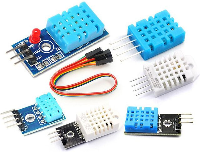 Si Tai&SH Digitaler Temperatur- und Feuchtigkeitssensor DHT22 AM2302 für Arduino mit hoher Präzision und Ultra-Low-Power-Modus - Bild 1
