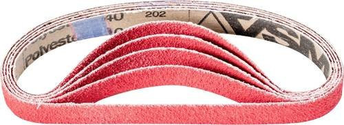 PFERD CO-COOL40 Keramikkorn Schleifband für Edelstahl, Körnung 40, B: 20 mm, L: 480 mm - Bild 1