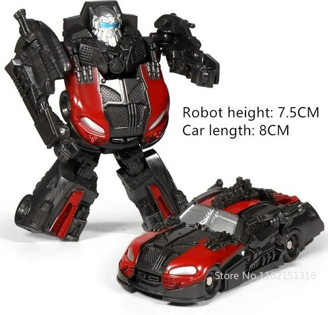 Fashnics Mini Transformationsroboter-Bausatz, 2 in 1, Actionfigur, ab 14 Jahren - Bild 1