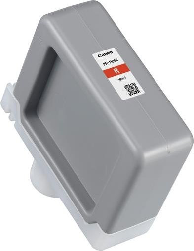 Canon PFI-1100 R Original Tintenbehälter in Rot für imagePROGRAF PRO-2000, PRO-4000, PRO-4000S und PRO-6000S - Bild 1