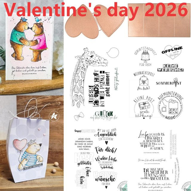 Wish for You Stempel und Stanzformen für Bastelarbeiten und DIY-Projekte - Bild 1