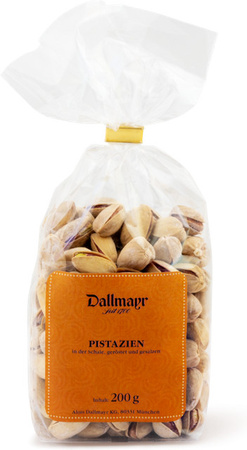 Dallmayr Delikatessen Pistazien m. Schale geröstet u. gesalzen 200 g