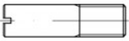 TOOLCRAFT 106511 Schaftschrauben M5 aus Stahl mit Dome-Kopf und Schlitz, 100 Stück - Bild 1