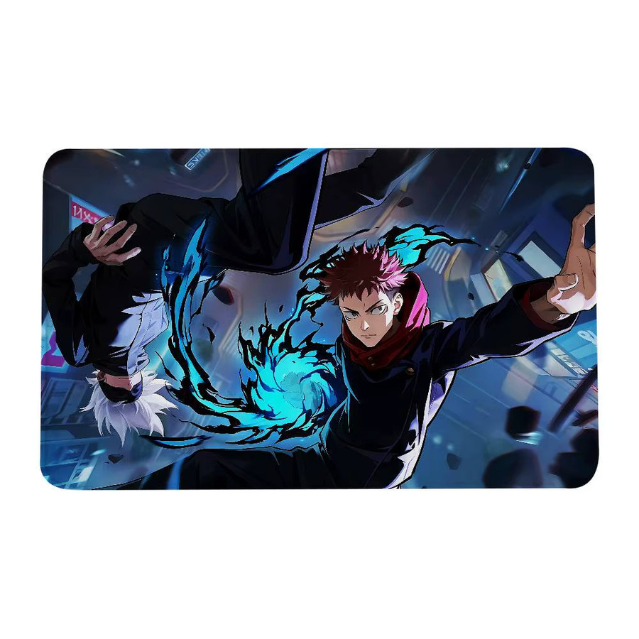 Mesuca Jujutsu Kaisen Anime Teppich, rutschfeste Dekomatte für Bad und Eingang, Mehrfarbig, B: 60 cm, T: 40 cm - Bild 7