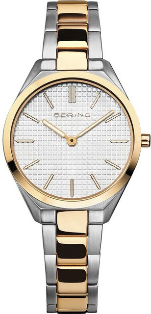 Bering Damenuhr, Quarz, Edelstahl, Silber, 31 mm, Saphirglas - Bild 1