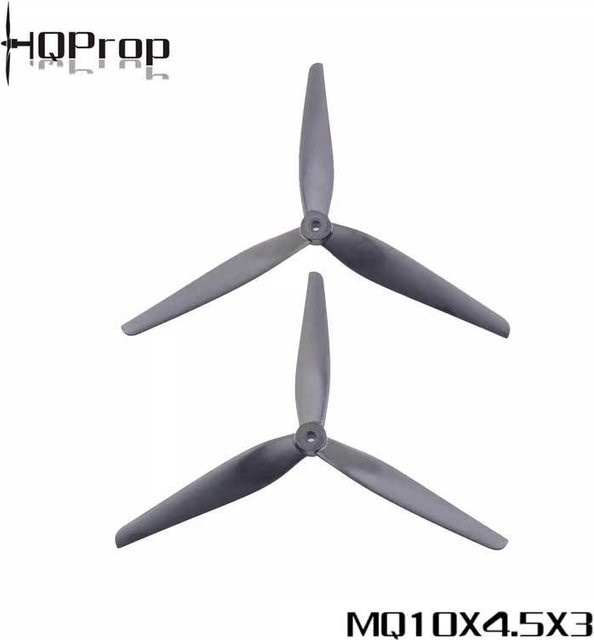 Hq Prop 1045 Dreiblattpropeller, Zubehör, Schwarz - Bild 1