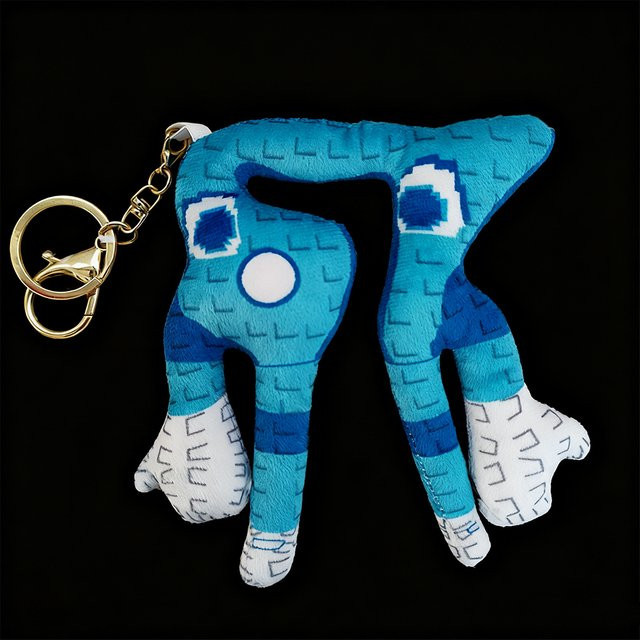 Molutian Steal A Brainrot Sahur, Plüschtier, Blau, 12 cm - Bild 1