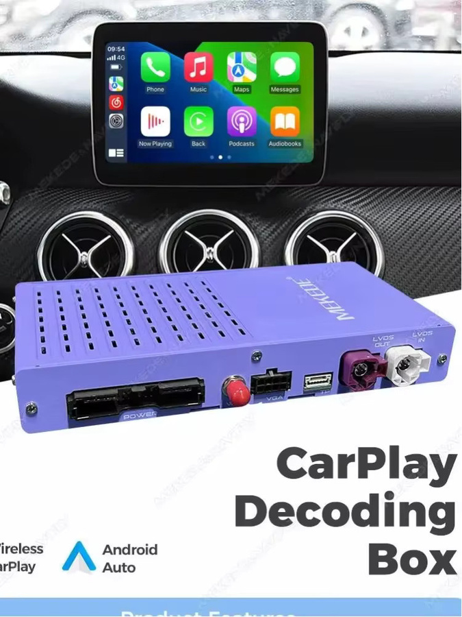 MEKEDE Kabelloses CarPlay und Android Auto Interface für Mercedes Benz NTG 4.0 NTG 4.5 NTG 5.0 Systeme mit Wi-Fi und Bluetooth - Bild 6