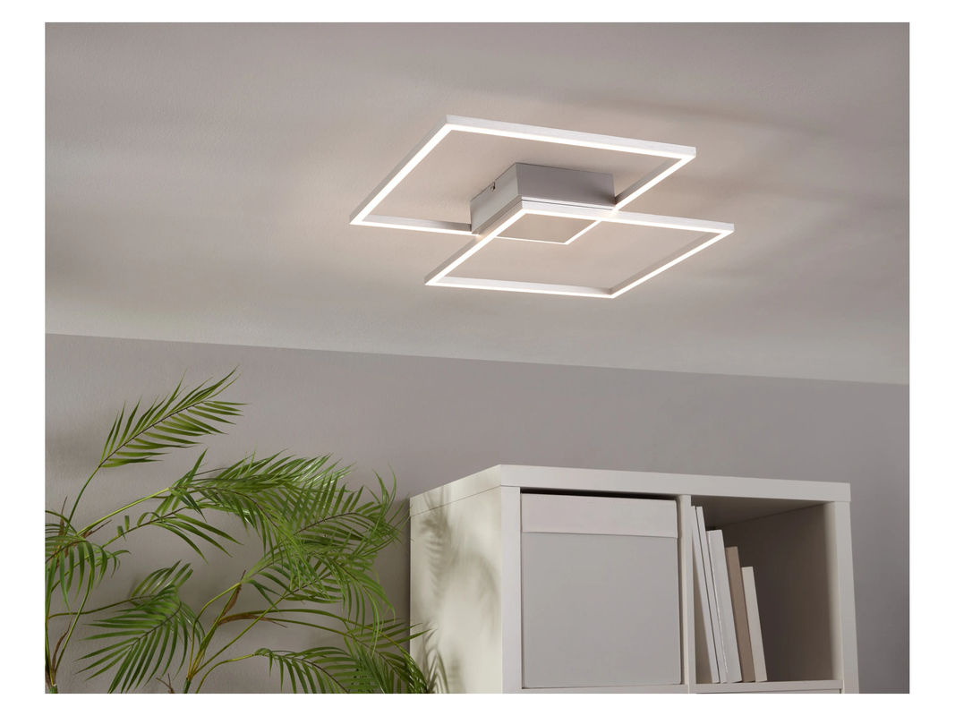 LIVARNO HOME LED-Deckenleuchte Quadrat in Weiß mit inklusivem Leuchtmittel - Bild 3