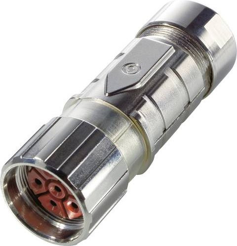 LAPP EPIC POWER LS1 D6 Rundsteckverbinder 5PE K 7,5-15,5 Silber - Bild 1