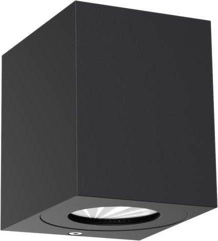 Nordlux Canto Kubi 2 LED-Außenwandleuchte in Schwarz und Weiß mit Up-and-Down-Lichtfunktion im skandinavischen Design - Bild 1