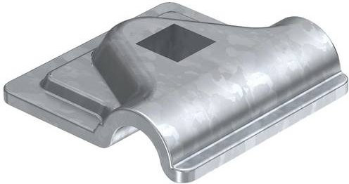OBO Bettermann Montagezubehör 5311503 249 8-10 ST-OT in Silber, 100 Stück - Bild 1