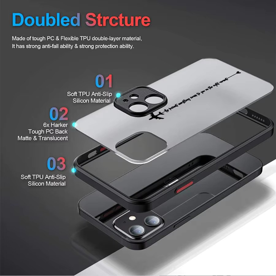 Funda Handyhülle mit Flugzeuglinien und Herz für Apple iPhone Modelle in Multicolour - Bild 5