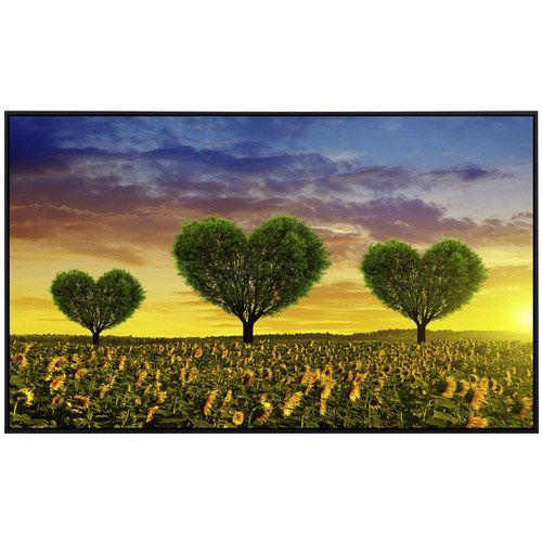 papermoon EcoHeat Infrarotheizung Blumenwiese mit Herzbäumen, bunt mit Matt-Effekt, App-Steuerung und Überhitzungsschutz - Bild 2