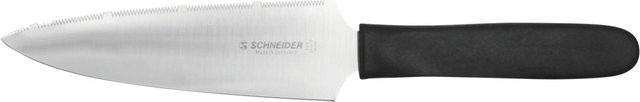 Schneider Tortenmesser mit feiner Säge und glatter Schneide, Schwarz, Klingenlänge: 16 cm - Bild 1