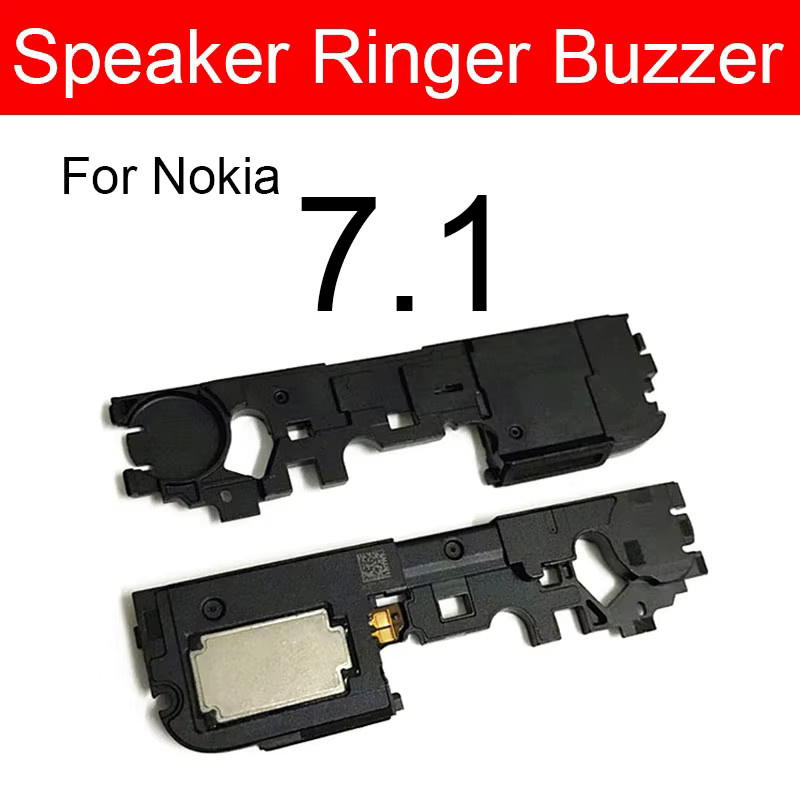 Nokia Lautsprecher Ringer Buzzer Flex Cable in Schwarz für verschiedene Modelle wie Nokia 3, 3.1, 4.2, 5, 5.1, 6, 6.1, 7, 7.1, 8 Sirocco, 9 PureView, 8.1, X3, X5, X6, X7, X71 Plus - Bild 2