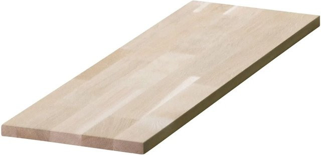 OBI Leimholz Eiche FSC Breite: 20 cm, Tiefe: 200 cm, Höhe: 1,8 cm - Bild 1