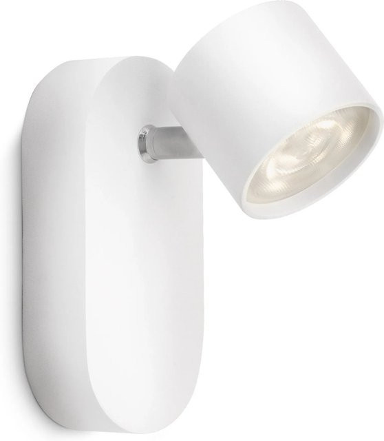 Philips LED-Wandspot Star in Weiß und Chrom, verstellbar - Bild 1