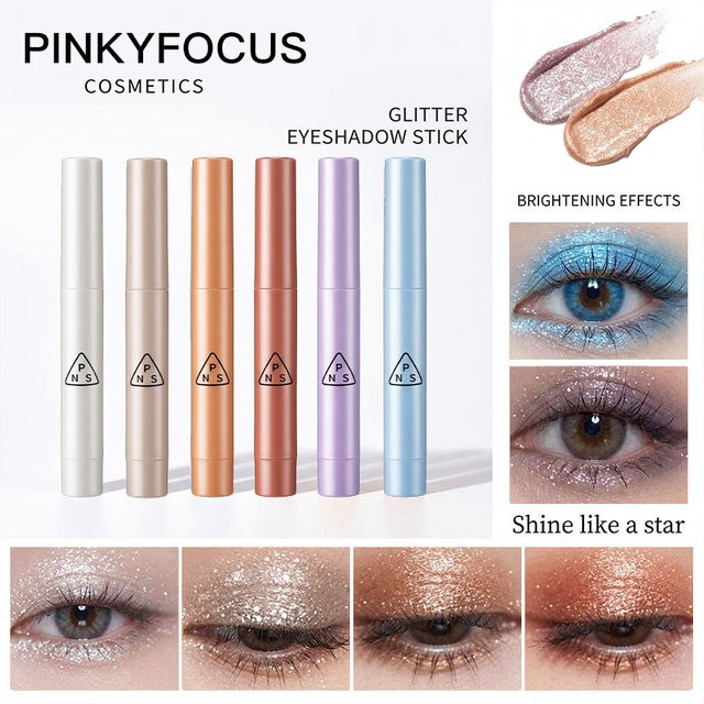 Pinkyfocus Glitzer-Lidschattenstift, schimmernd - Bild 1