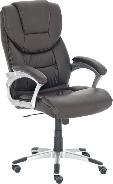 CLP Chefsessel TEXAS Bürostuhl mit Wippfunktion und hochwertiger Polsterung aus Kunstleder, Sitzhöhe: 48 - 56 cm - Bild 1