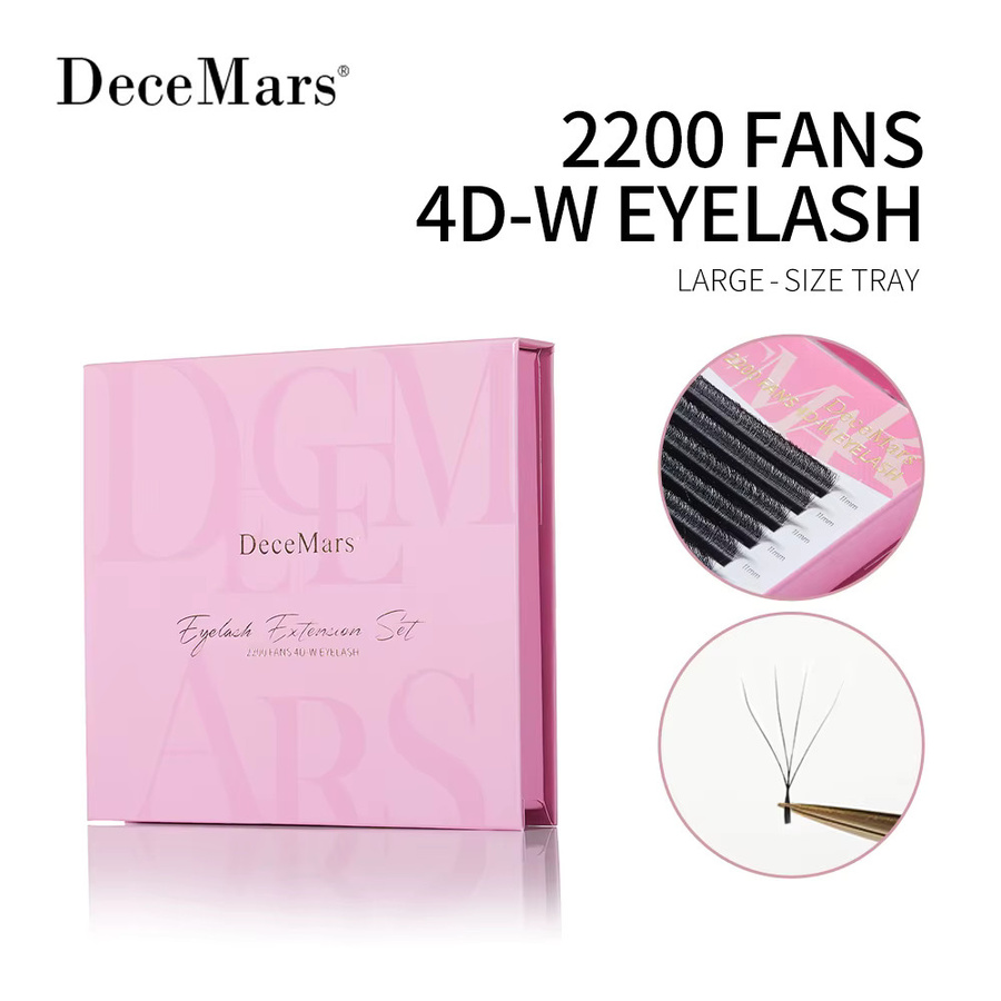 DeceMars 4D W Wimpernverlängerung, Großes Tablett - Bild 2