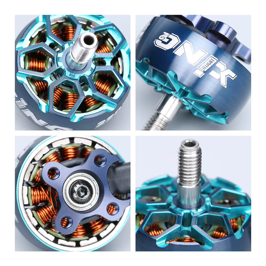 iFlight XING2 2207/2306 Bürstenloser Motor für RC FPV Drohnen, Farbe: Blau - Bild 3