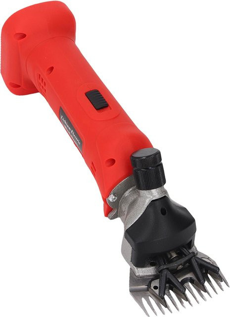 Aimo Elektrische Schafschermaschine in Rot, kabelloses Schermaschine mit einstellbarer Geschwindigkeit, kompatibel mit 21V Akkus BL1830B BL1840B BL1850B - Bild 1