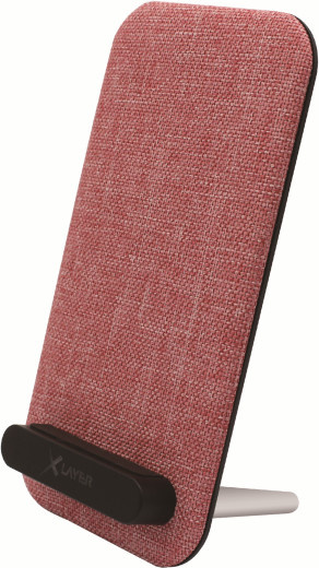XLayer Wireless Charging Stand Ladegerät 10W in Pink - Bild 1