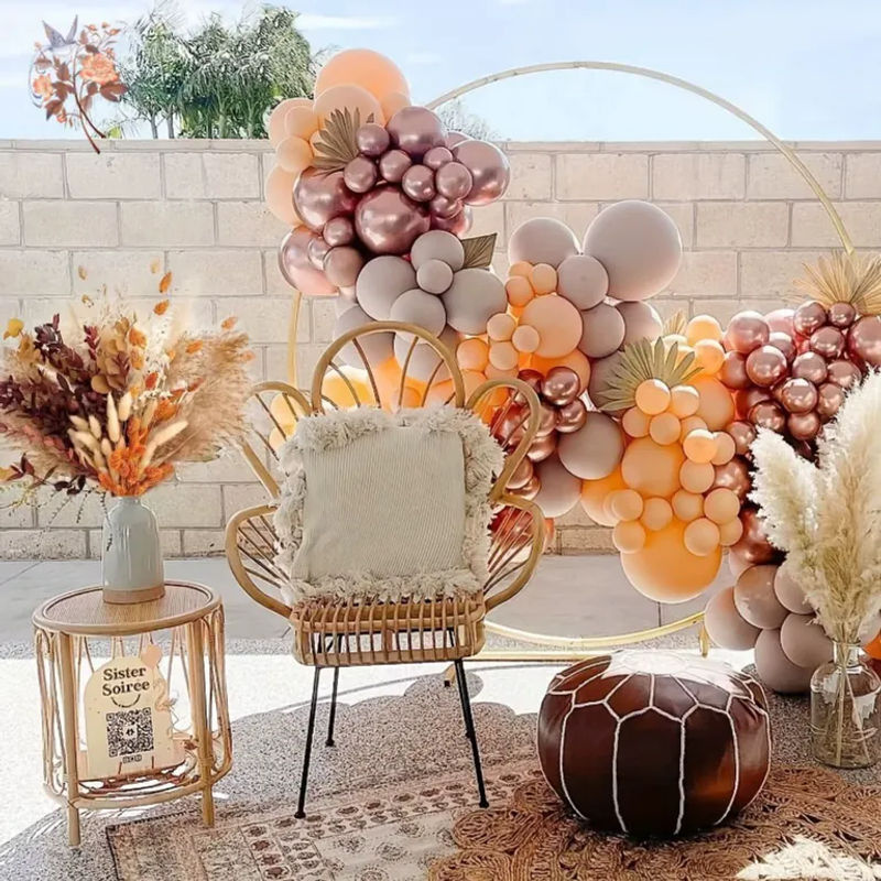 YN HI FLOWER ENJOY YOUR LIFE Pampasgras Bouquet Beige - Getrocknete Blumen für Boho-Dekoration, Hochzeit und Heimarrangement - Bild 5