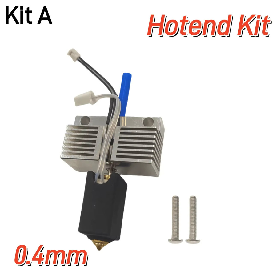 ELEGOO Hotend-Kit für Neptune 4Max und 4Plus inklusive 4 Stück 0,4mm Düsen, vollständig montiertes Vollmetall-Hotend für 3D-Drucker - Bild 4
