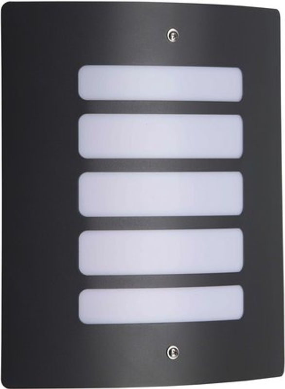 BRILLIANT Außenwandleuchte TODD in Grau, modern und spritzwassergeschützt nach IP44, E27 Fassung für bis zu 60W - Bild 2