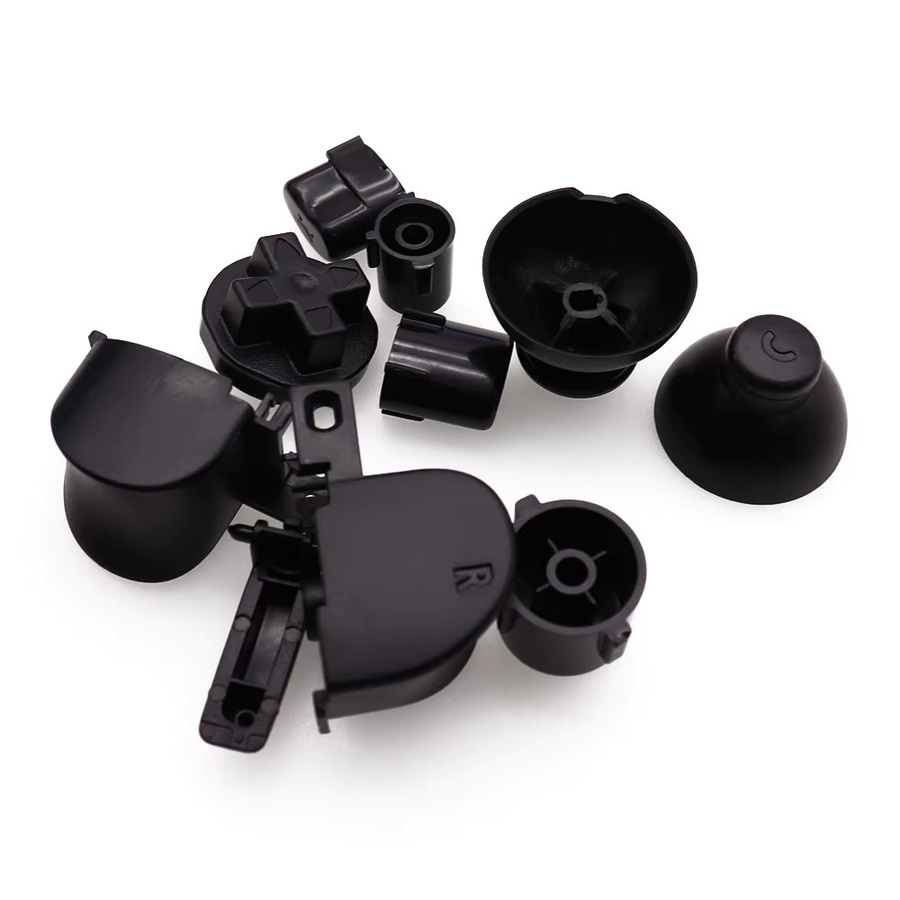 TingDong Ersatz-Tasten Set für Nintendo GameCube mit 3D Thumbsticks, ABXY, L/R und D-Pad sowie Power ON/OFF Tasten - Bild 2