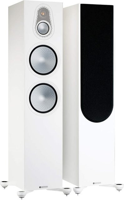 Monitor Audio Silver 500 7G Stand-Lautsprecher passiv weiß seidenmatt - Bild 1