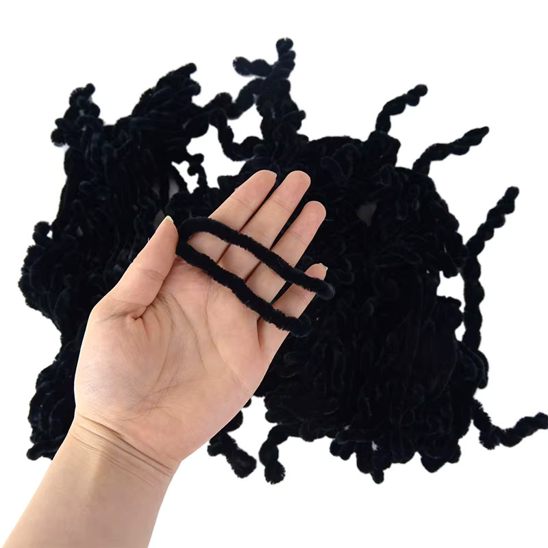 YONGSNOW Halloween Spinnennetz aus dehnbarer Baumwolle in Schwarz und Weiß, B: 150 cm, H: 250 cm - Bild 3