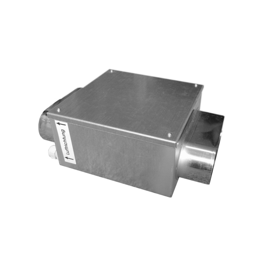 Limodor Ventilatorbox AC200 Vmax in Silber aus Metall mit AC-Motor und 254 m3/h Luftleistung - Bild 1