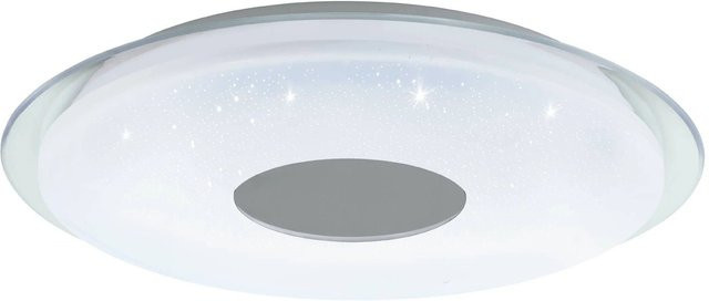 Eglo LED-Deckenleuchte Lanciano-Z Rund Weiß Zigbee dimmbar mit Fernbedienung B: 56,0 cm, T: 56,0 cm, H: 19,2 cm - Bild 1