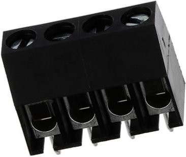 Molex Printklemme 395430004 mit 4 Polen in Schwarz - Bild 1