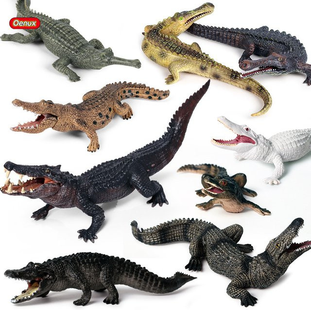 Oenux Wilde Tiere Sarcosuchus Krokodil, Actionfigur, Kunststoff - Bild 1
