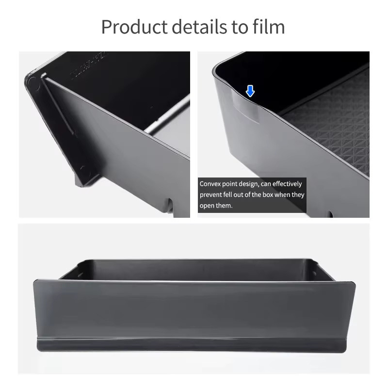 Tesla Zentralsteuerung Schubladenbox für Modell X und Modell S in Schwarz - Bild 5