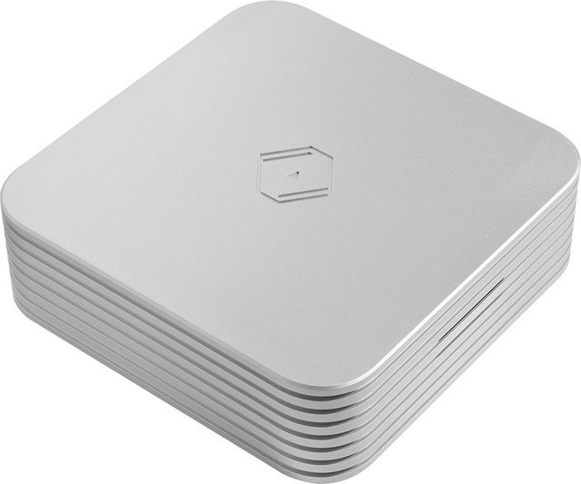 Silent Angel Rhein Z1 Plus Netzwerkspieler Silber mit 250GB Speicher und Ethernet/LAN - Bild 1
