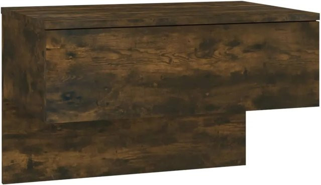 vidaXL Wand-Nachttisch Modell 5 aus Holzwerkstoff in Räuchereiche, B/T/H: 40 x 40 x 60 cm - Bild 1