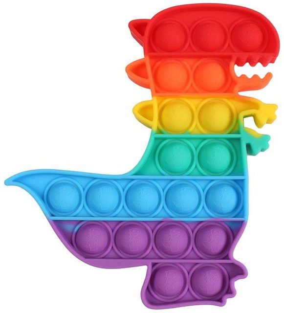Yiran bag Regenbogen Schmetterling Push Bubble Fidget, interaktives Spielzeug - Bild 1