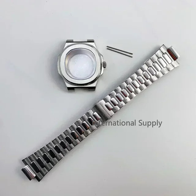 Uhrenarmband Edelstahl, Silber, Herren - Bild 1