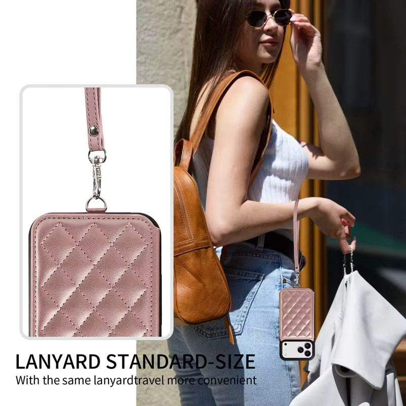 Magnetische Leder-Handyhülle für iPhone 17 Pro Max als Flip Wallet Cover mit Kartensteckplatz in Schwarz - Bild 5