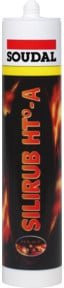 Soudal HT-A Hochtemperatur-Silikon schwarz 300 ml - Bild 1