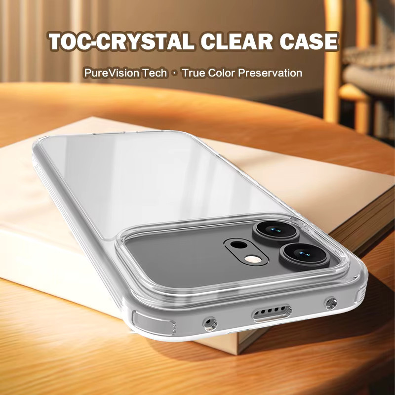 Lereach Handyhülle für Honor 600 Pro und Honor 600 Lite, transparent, ultra dünn, stoßfest und kratzfest - Bild 2