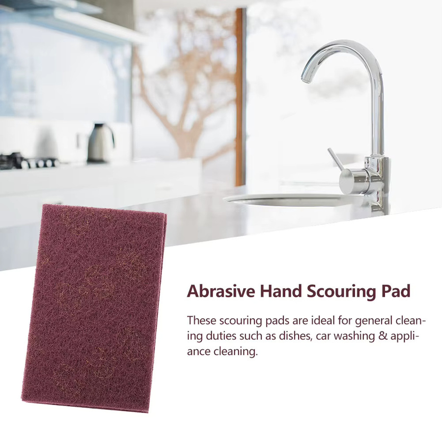 Scotch-Brite Set industrielle Schleifpads rote Abrasive Finishpads - Bild 2